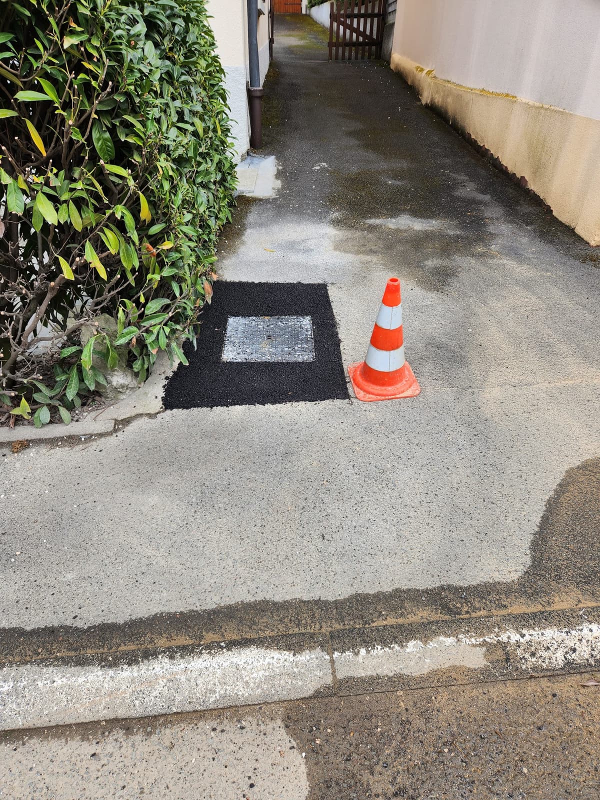 Création regard eaux pluviales